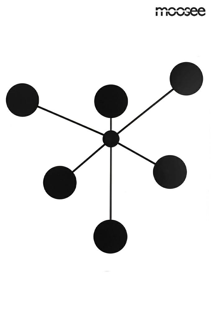 kinkiet shadow 6 czarny